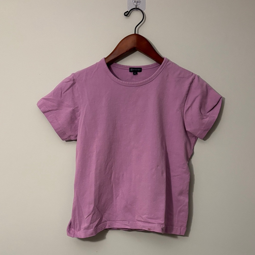 Reitmans Lavender Short Sleeve Top
